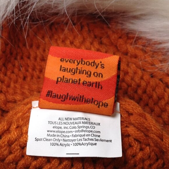 NWT Elope Fox Hat, Long to cover ears, Animal Anime', Cosplay, Skiing, OS, Cute - Picture 5 of 8